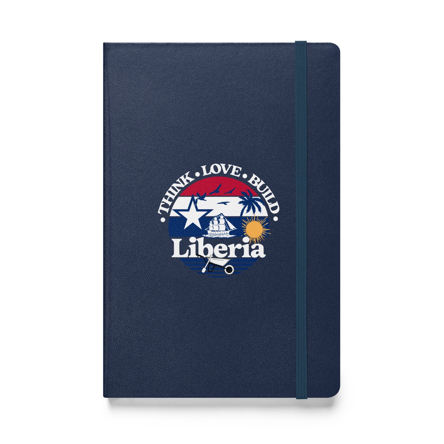 Hardcover bound notebook