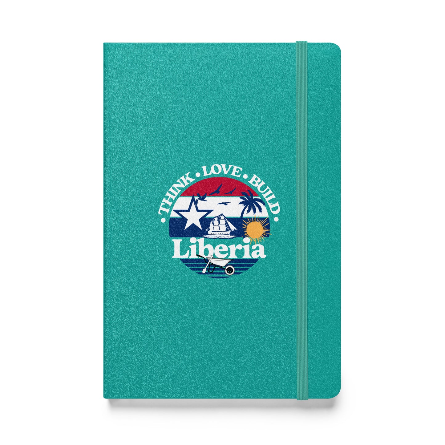 Hardcover bound notebook